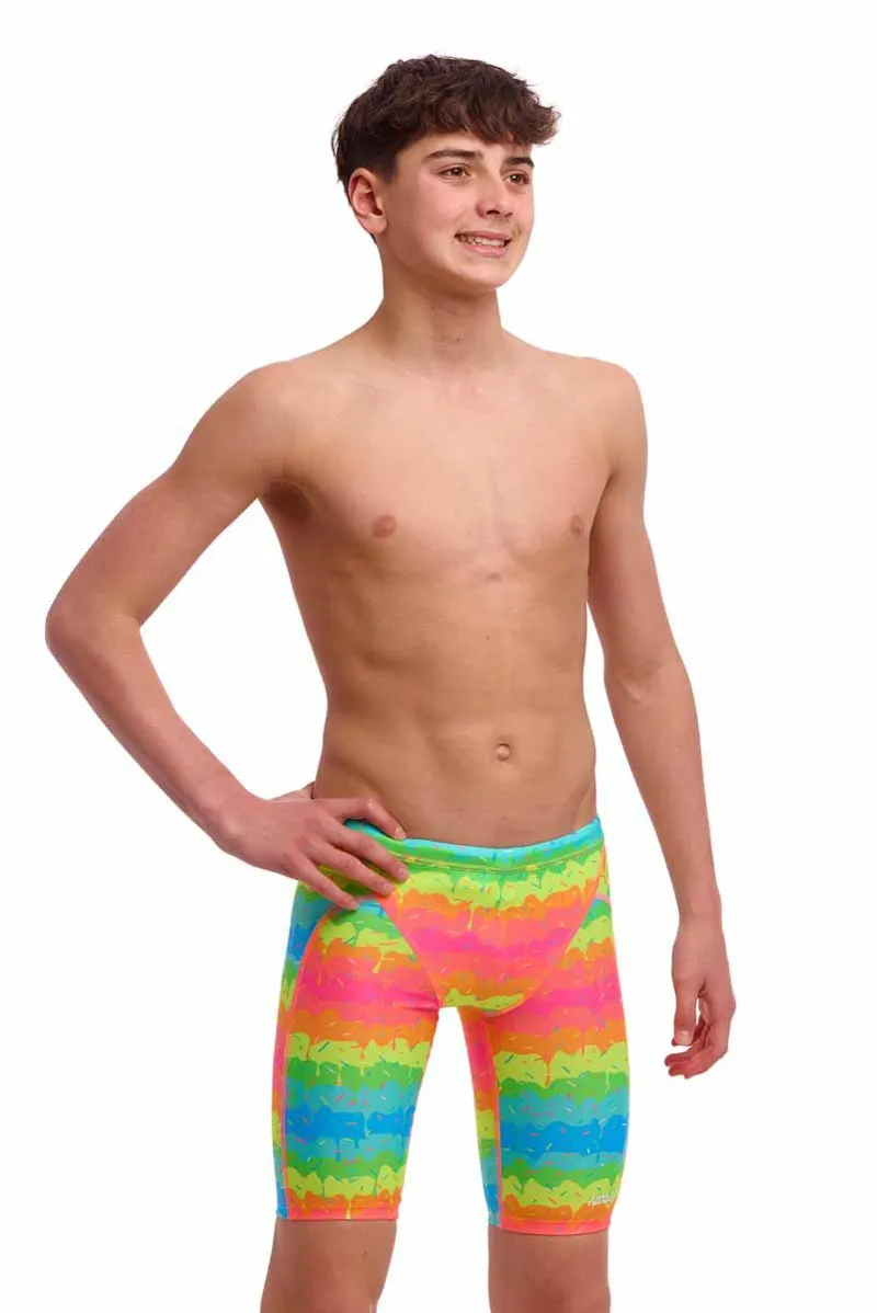 Funky Trunks Boy's Training Jammers Melting Mayhem-3