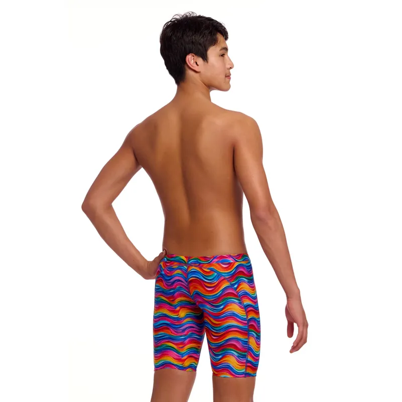 Funky Trunks Boy's Training Jammers Plastic Fantastic-4
