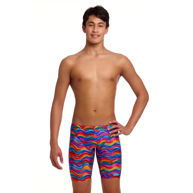 Funky Trunks Boy's Training Jammers Plastic Fantastic-3