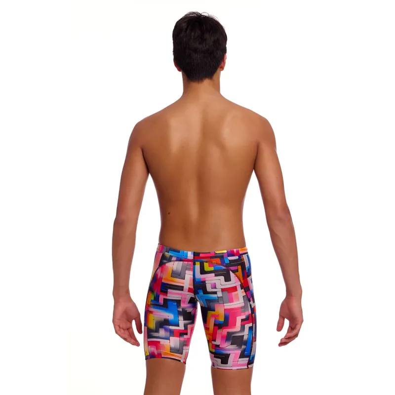 Funky Trunks Boy's Training Jammers Putty Rules-2