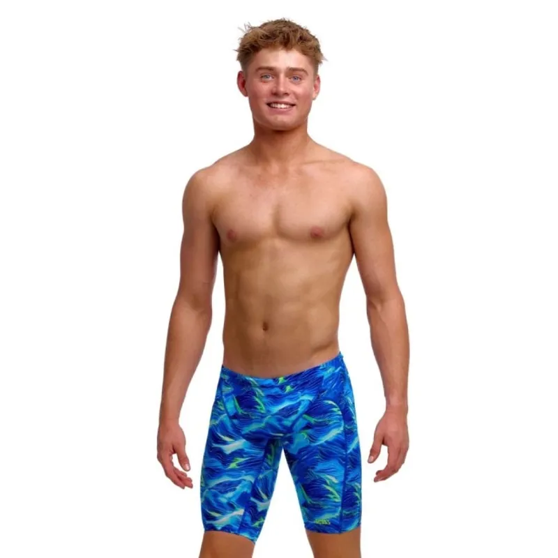 Funky Trunks Boys Training Jammers Storm Chaser-1