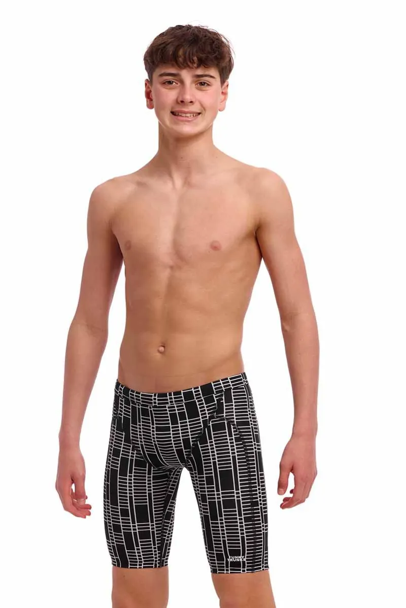 Funky Trunks Boy's Training Jammers Up The Ladder-1