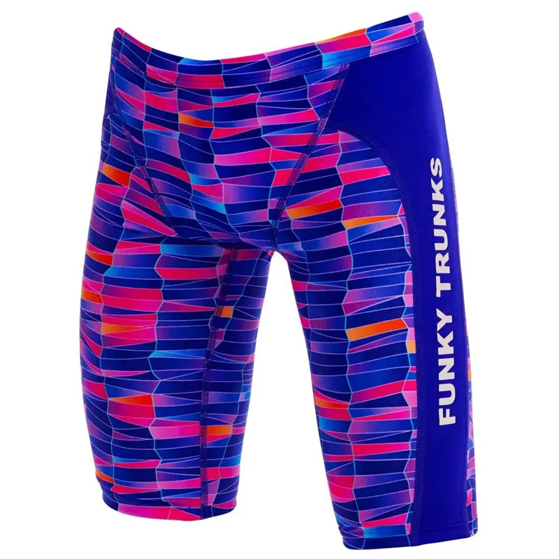 Funky Trunks Boy's Training Jammers Warped Waves