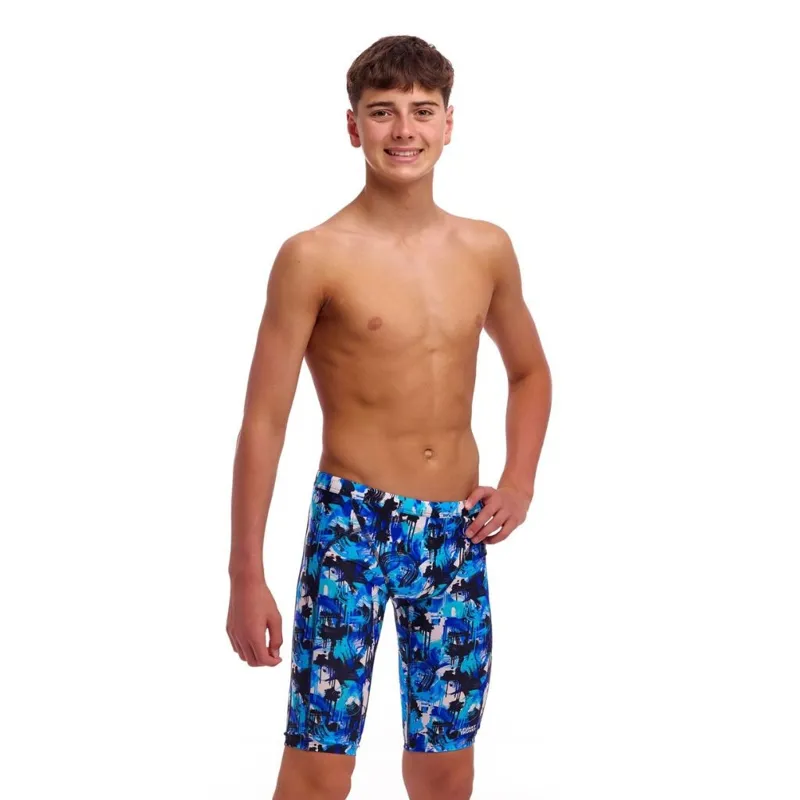 Funky Trunks Boy's Training Jammers You Messer-3