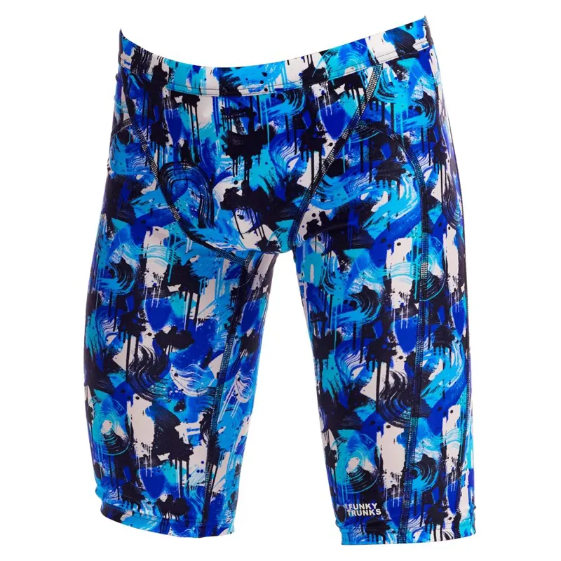 Funky Trunks Boy's Training Jammers You Messer