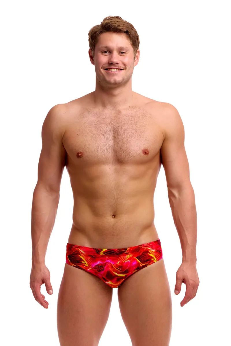 Funky Trunks Men's Classic Brief Saucy Sonar-1