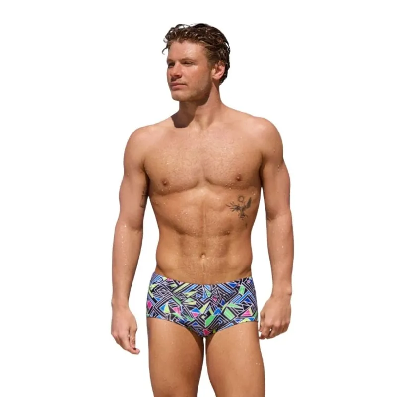 Funky Trunks Men's Classic Trunks Bits Of Peace-4