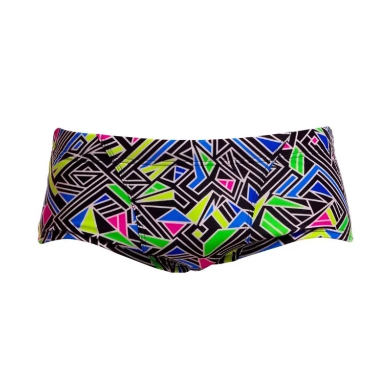 Funky Trunks Men's Classic Trunks Bits Of Peace