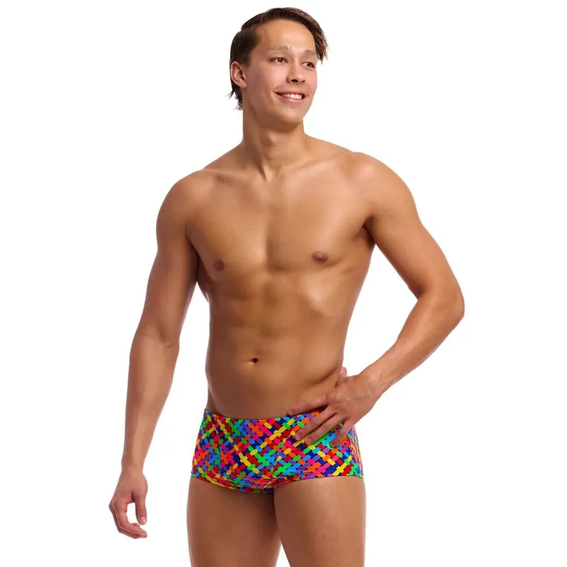 Funky Trunks Men's Classic Trunks Bread Basket-3