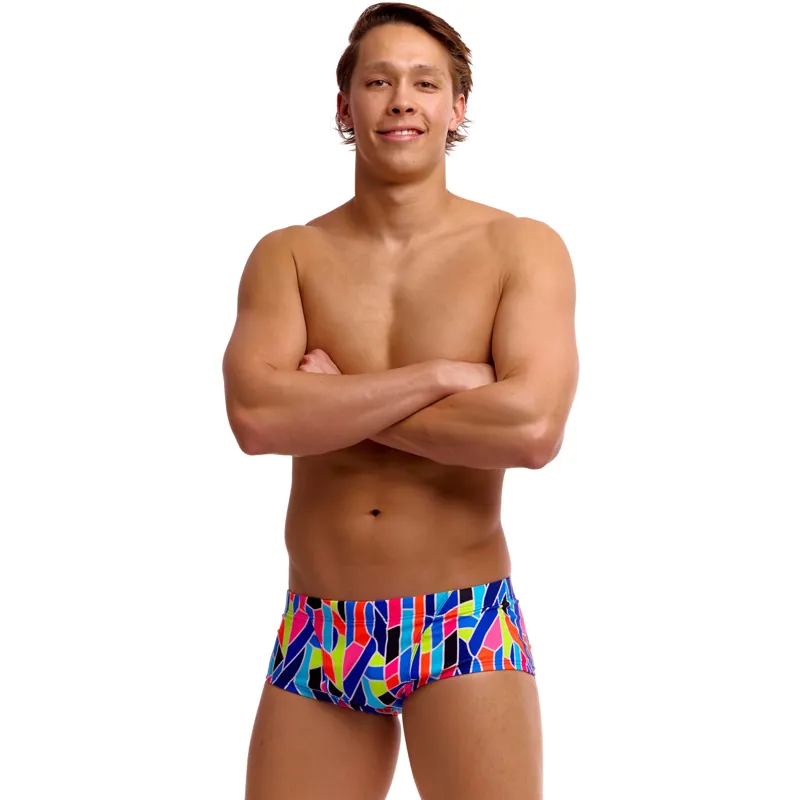 Funky Trunks Men's Classic Trunks Fault Lines-2