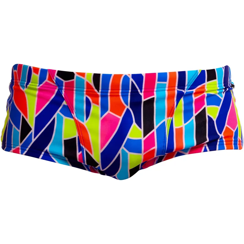 Funky Trunks Men's Classic Trunks Fault Lines