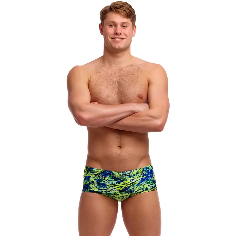 Funky Trunks Men's Classic Trunks Scaled Back-3