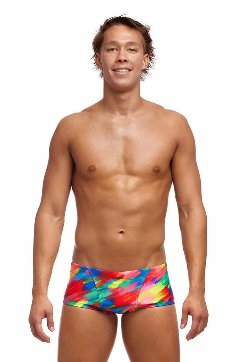 Funky Trunks Men's Classic Trunks Stroked-1