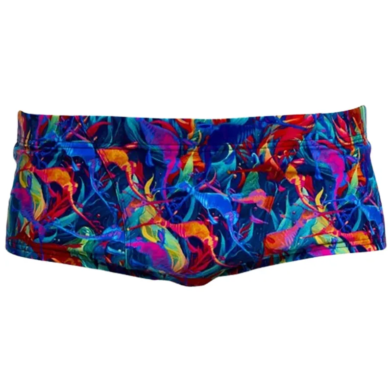 Funky Trunks Men's Classic Trunks Weedy One