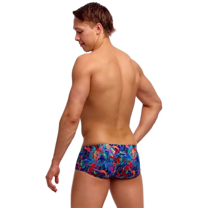 Funky Trunks Men's Classic Trunks Weedy One-4