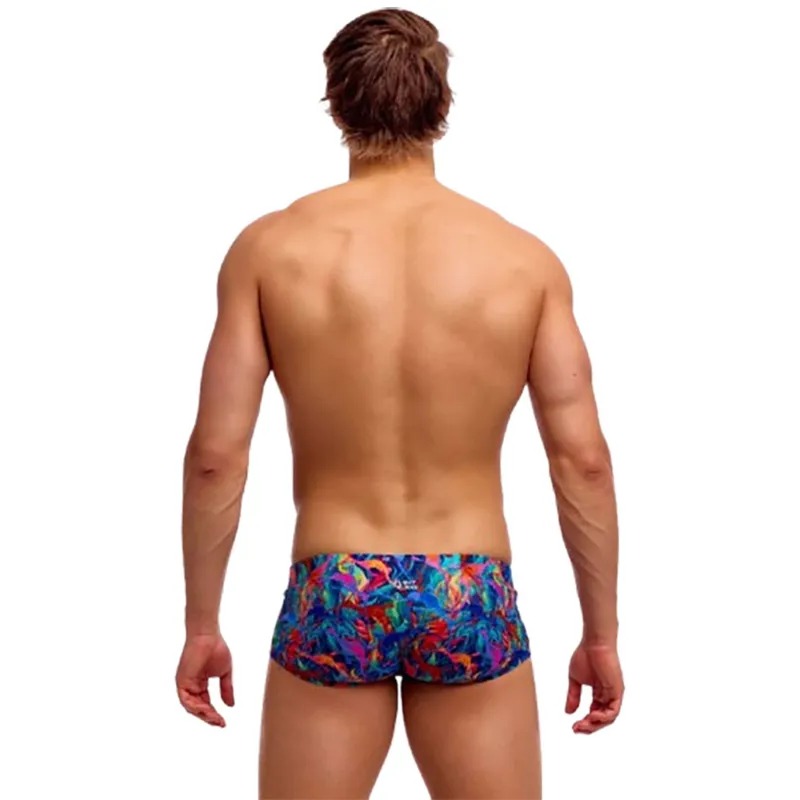 Funky Trunks Men's Classic Trunks Weedy One-2