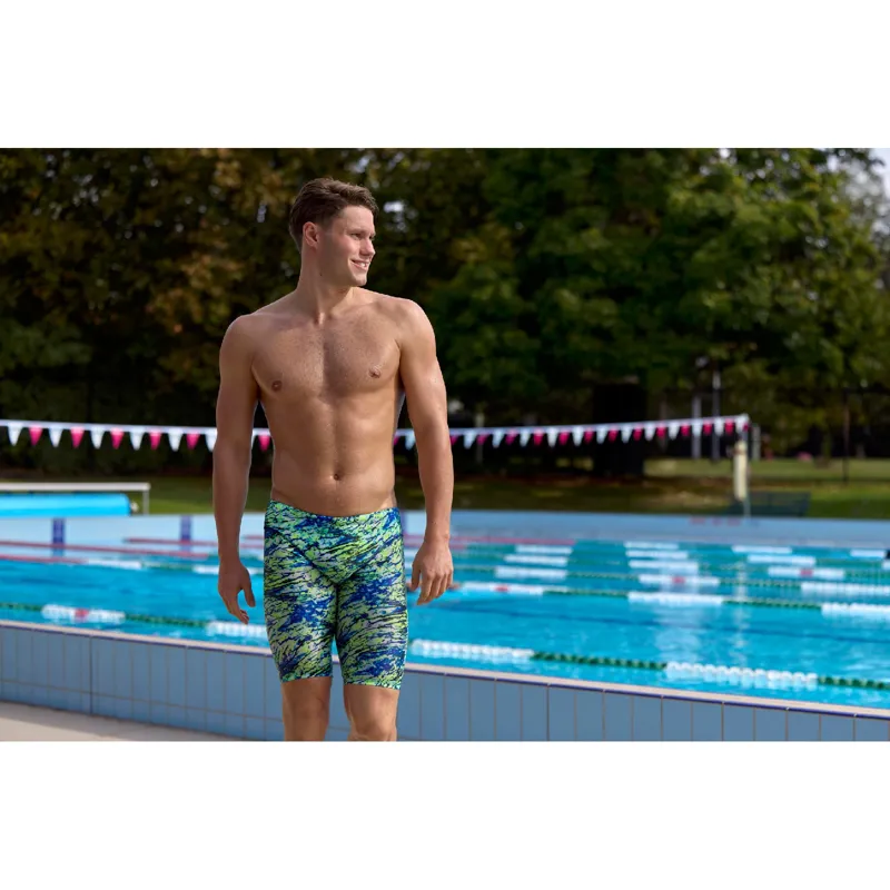 Funky Trunks Men's Fast Training Jammers Scaled Back-6