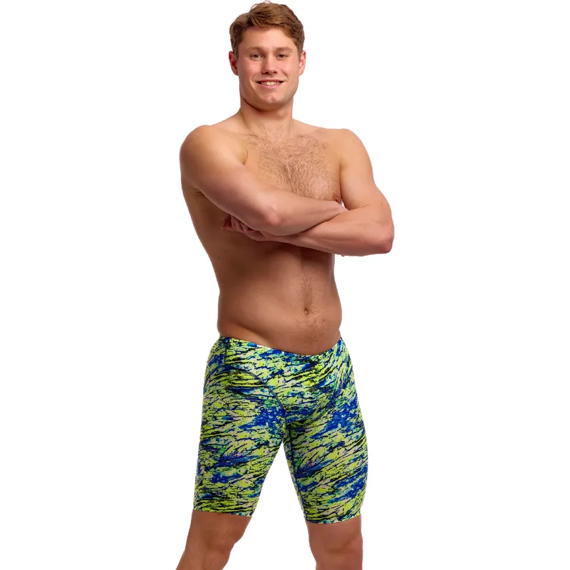 Funky Trunks Men's Fast Training Jammers Scaled Back-3