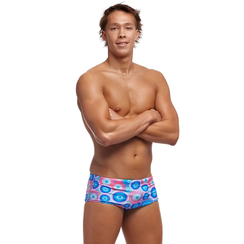 Funky Trunks Men's Sidewinder Trunk Bundjalung Blue-3