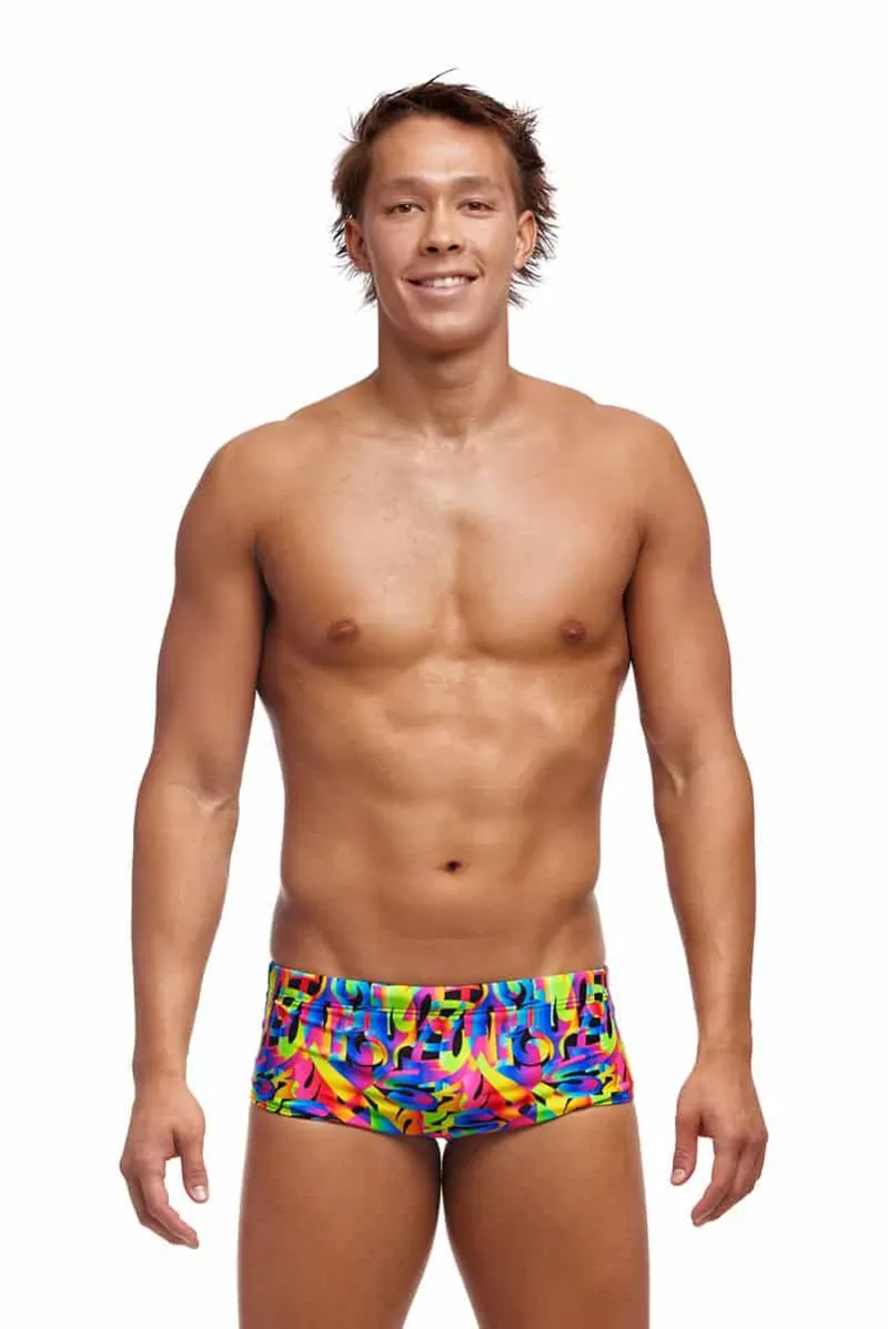Funky Trunks Men's Sidewinder Trunks Colour Funk-1