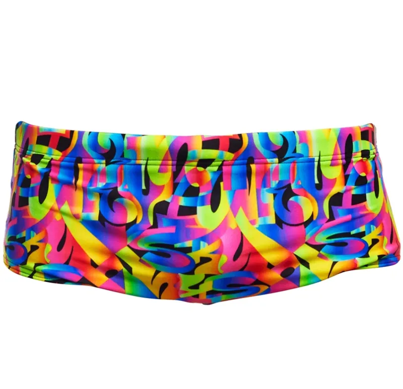 Funky Trunks Men's Sidewinder Trunks Colour Funk