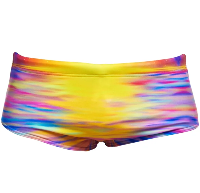 Funky Trunks Men's Sidewinder Trunks Darkinjung Sunset