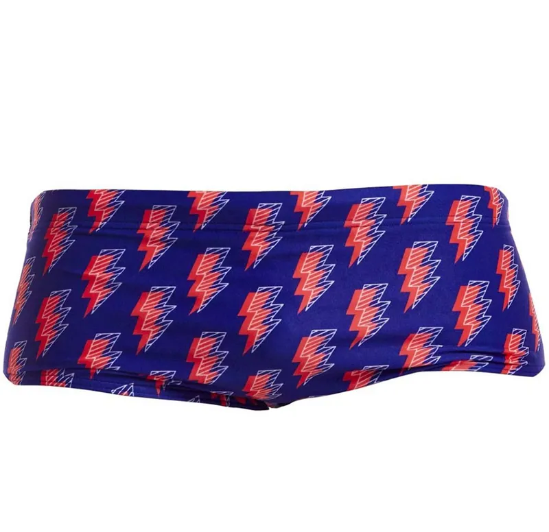 Funky Trunks Men's Sidewinder Trunks Flash