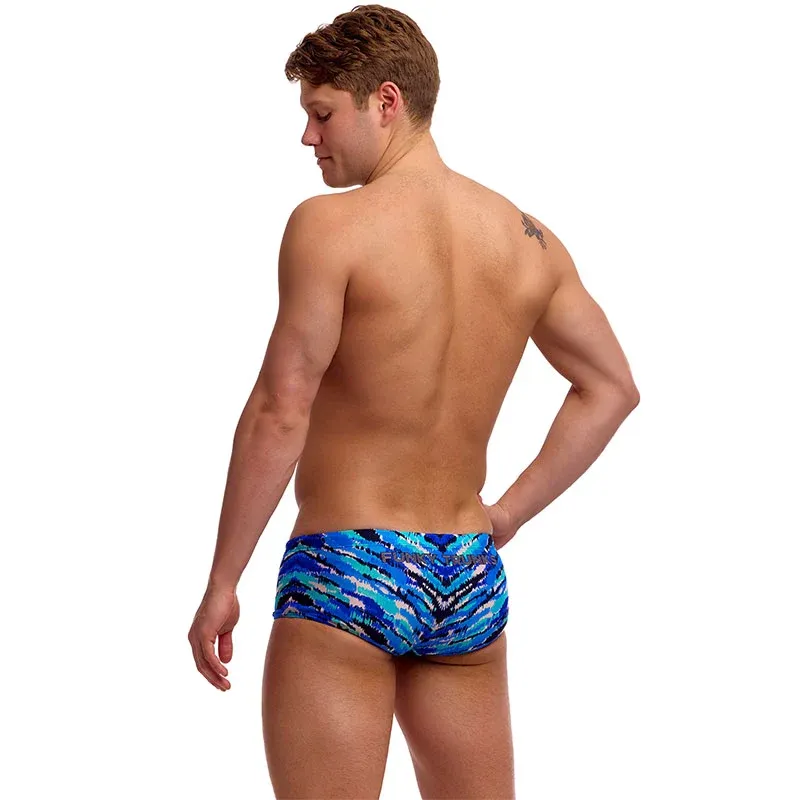 Funky Trunks Men's Sidewinder Trunks Fur Seal-4