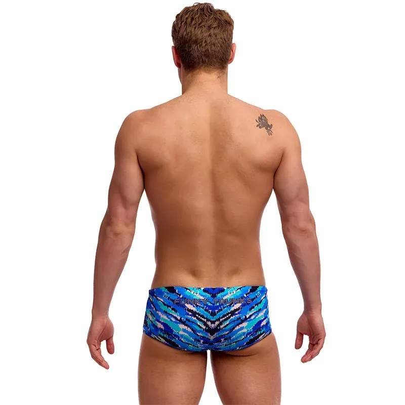 Funky Trunks Men's Sidewinder Trunks Fur Seal-2