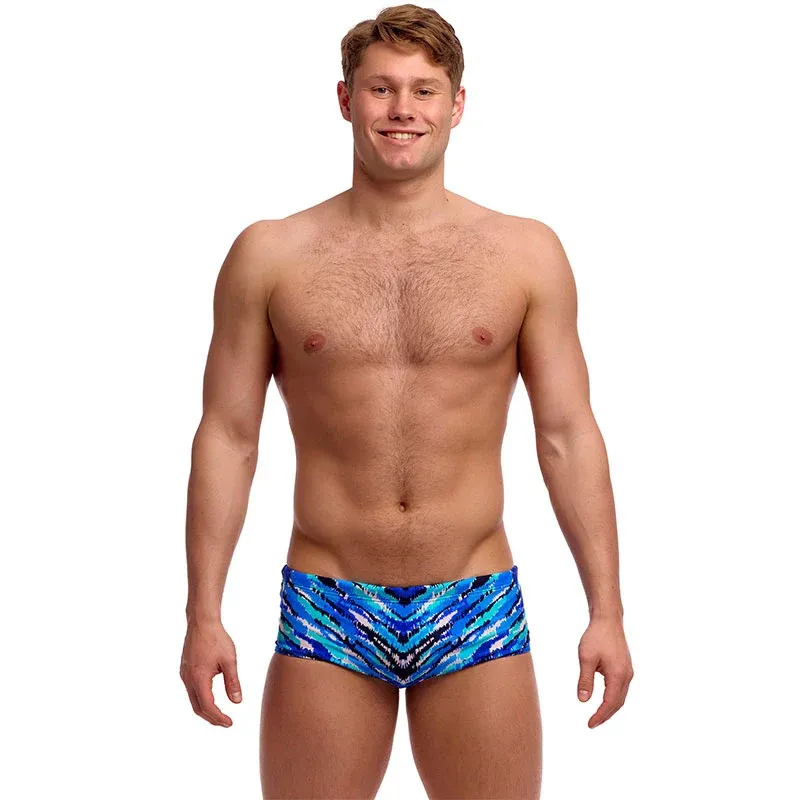 Funky Trunks Men's Sidewinder Trunks Fur Seal-1