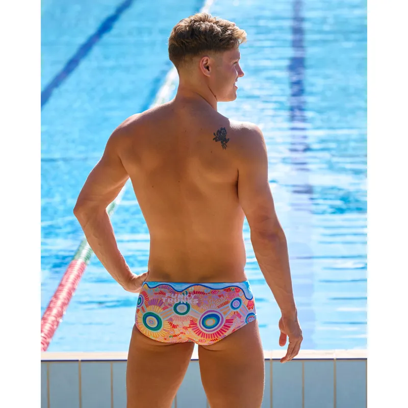 Funky Trunks Men's Sidewinder Trunks Kulin Colour-6