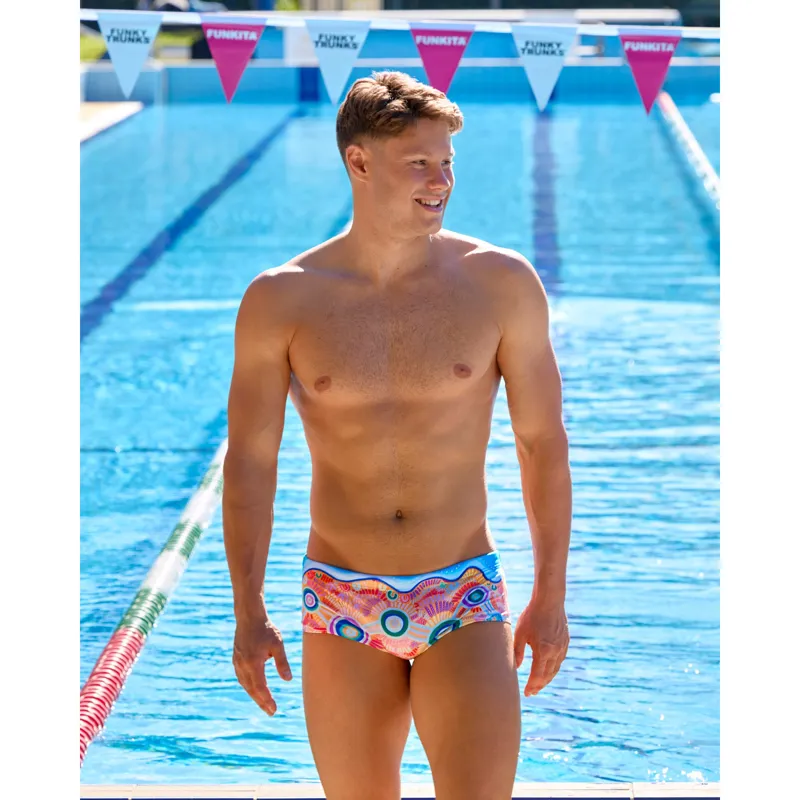 Funky Trunks Men's Sidewinder Trunks Kulin Colour-5