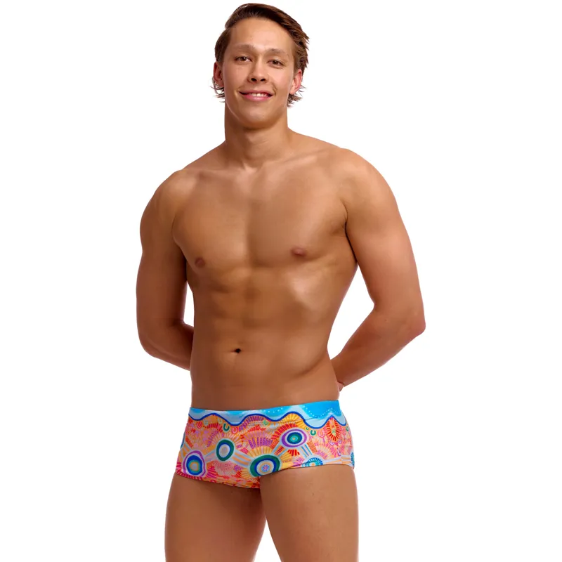 Funky Trunks Men's Sidewinder Trunks Kulin Colour-3