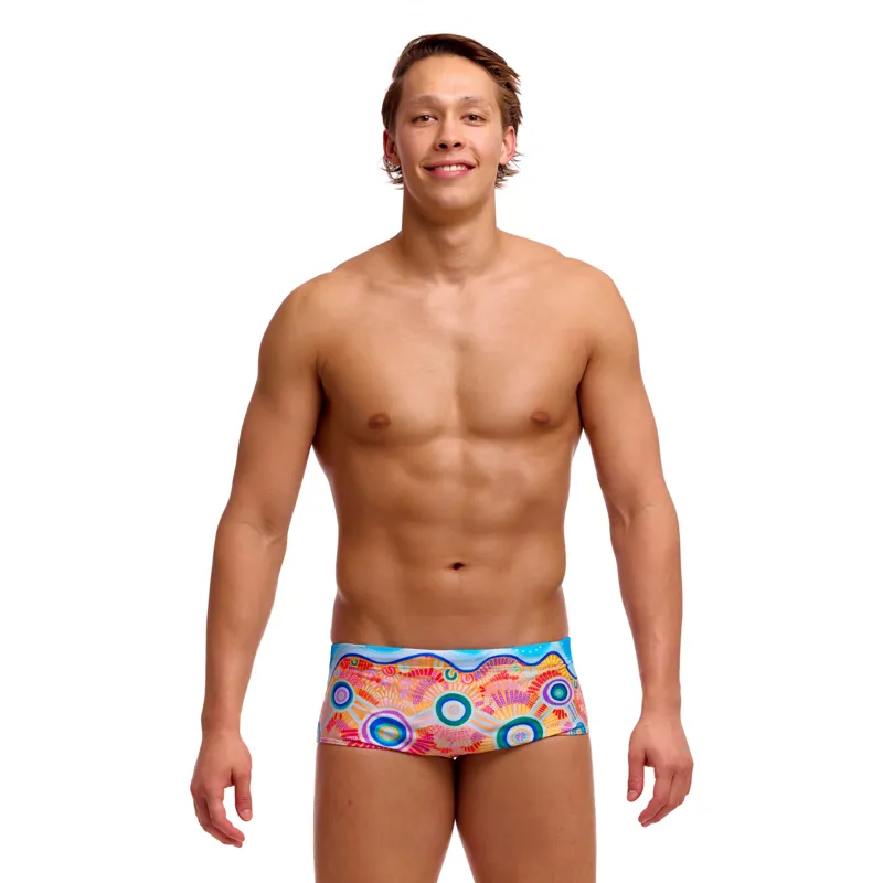 Funky Trunks Men's Sidewinder Trunks Kulin Colour-1
