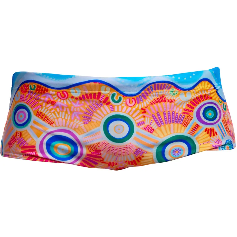 Funky Trunks Men's Sidewinder Trunks Kulin Colour