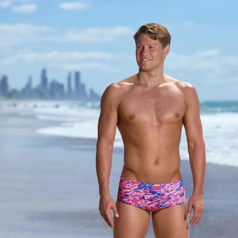 Funky Trunks Men's Sidewinder Trunks Ruff Stuff-5