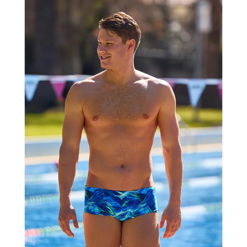 Funky Trunks Men's Sidewinder Trunks Storm Chaser-4