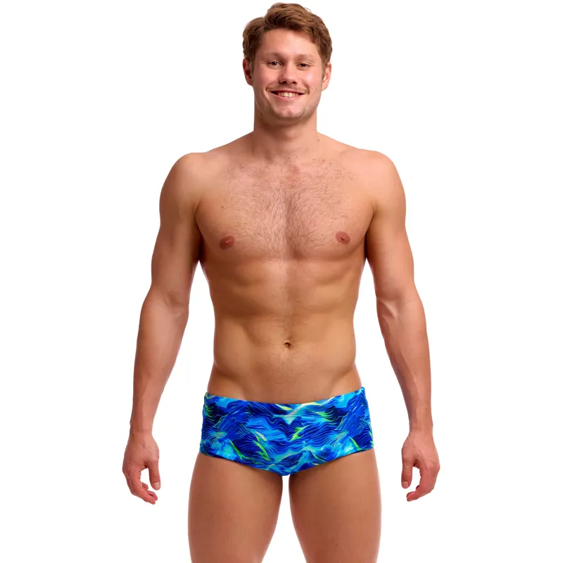 Funky Trunks Men's Sidewinder Trunks Storm Chaser-1