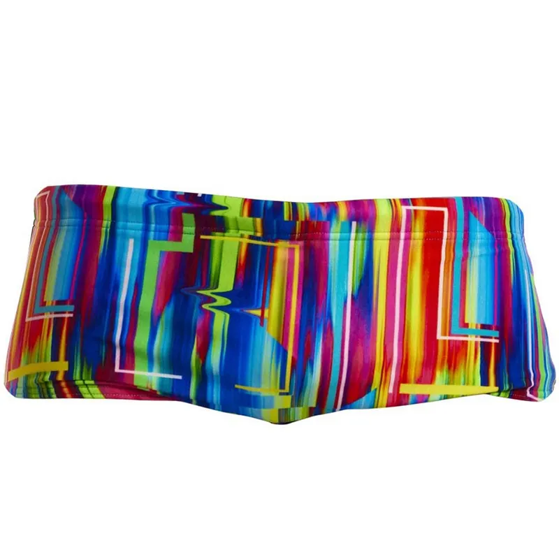 Funky Trunks Men's Sidewinder Trunks The Glitch