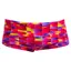 Funky Trunks Men's Sidewinder Trunks Wriggle Walls