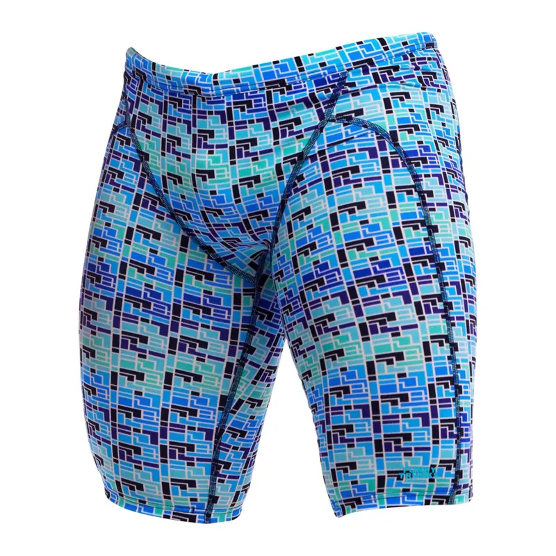 Funky Trunks Jack Stack Swim Training Jammer Blue