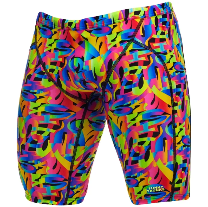 Funky Trunks Men's Training Jammers Colour Funk
