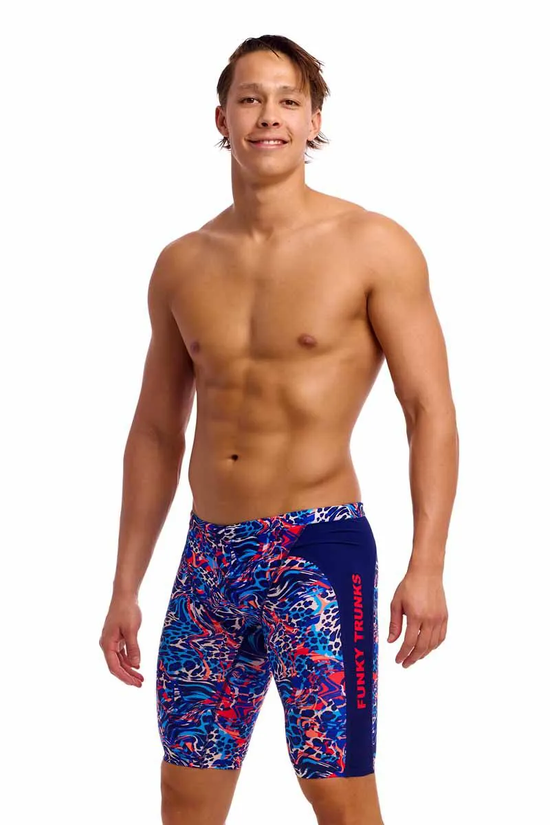 Funky Trunks Men's Training Jammers Mad Cat-1