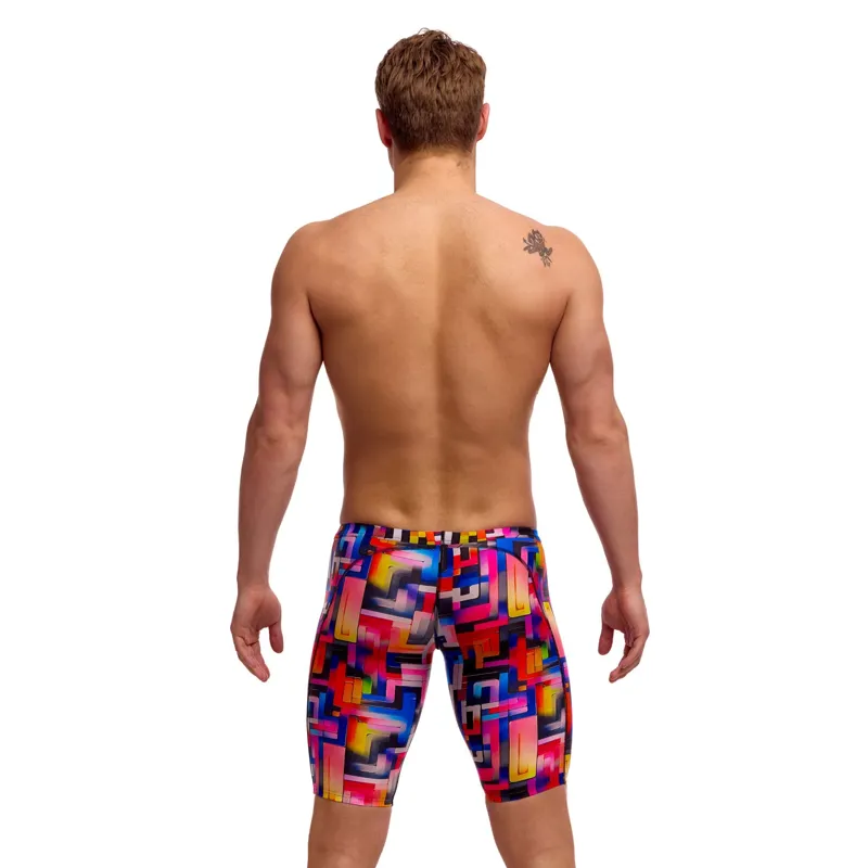 Funky Trunks Men's Training Jammers Putty Rules-2