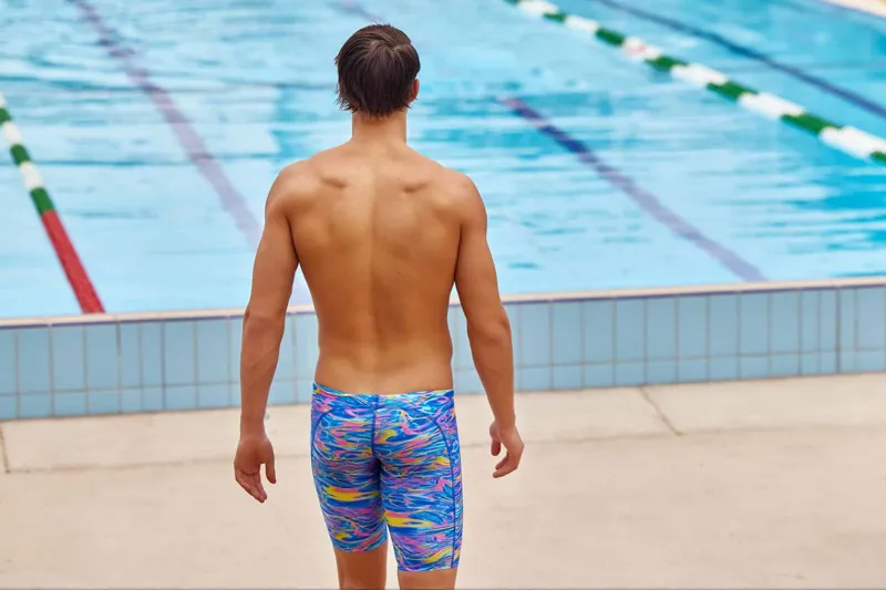 Funky Trunks Men's Training Jammers Stir Crazy-5