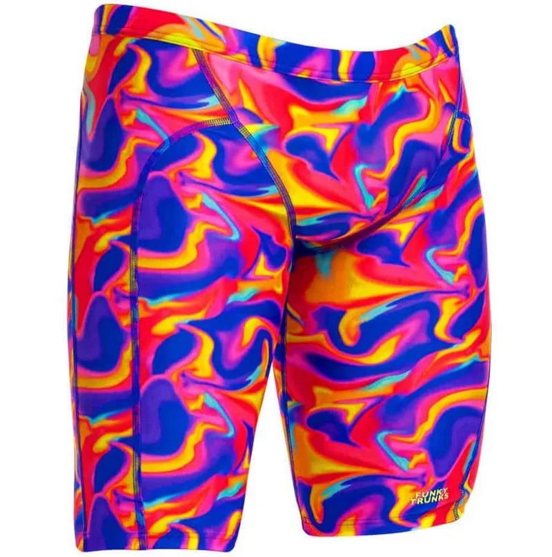 Funky Trunks Men's Training Jammers Summer Swirl-1
