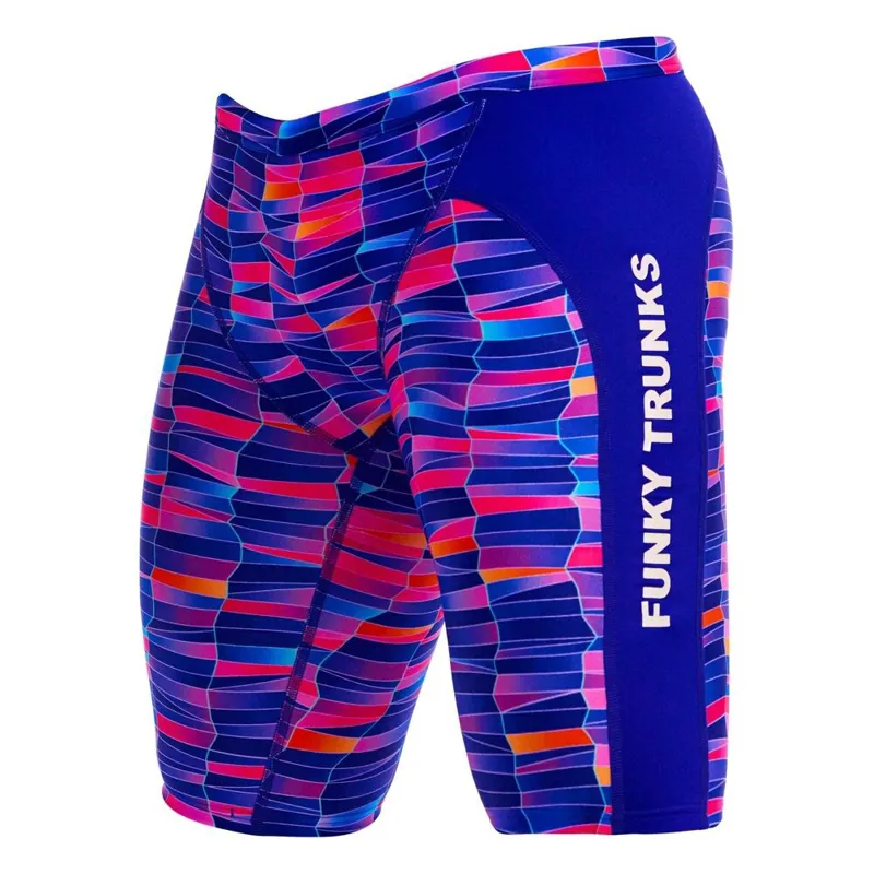 Funky Trunks Men's Training Jammers Warped Waves