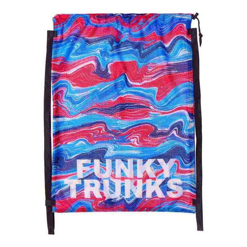 Funky Trunks Mesh Gear Bag Wave Craze