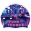 Funky Trunks Silicone Swim Cap Cyber City