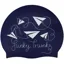 Funky Trunks Silicone Swim Cap Paper Plain